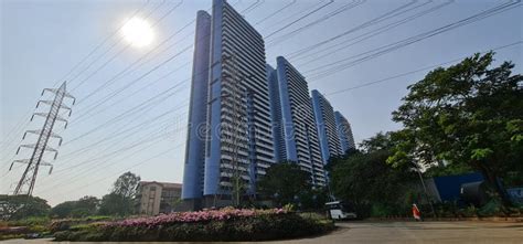 Godrej Platinum, Premium Apartment Complex by Godrej Group in Vikhroli Township Editorial Stock ...