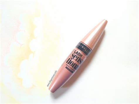 Maybelline Lash Sensational Mascara Waterproof Black Review, Swatches ...