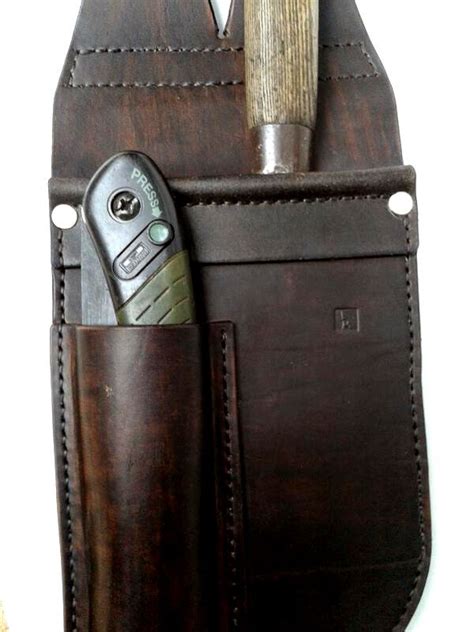 Billhook Sheath | Leather, Natural leather, Leather working