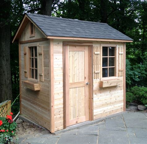 Garden Sheds - Cedar Wood Structures