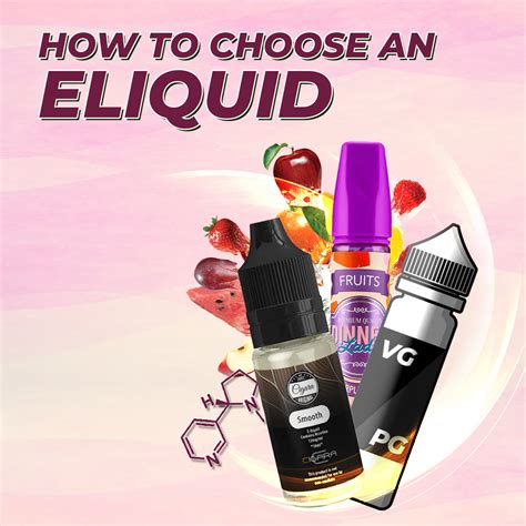 How to Choose an E Liquid | Buying Guide for Beginners