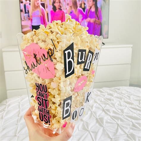 Personalised Mean Girls Popcorn Bucket | Etsy