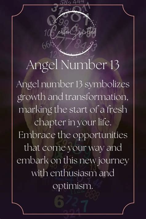 Angel Number 13 - Spiritual Meaning and its Positive Energy