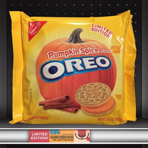 Pumpkin Spice Oreo - The Junk Food Aisle