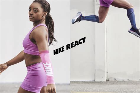 Nike React | Simone Biles by | Nike React | Simone Biles | Beauty and ...