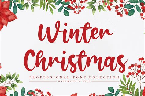 Winter Christmas Font - Dafont Free