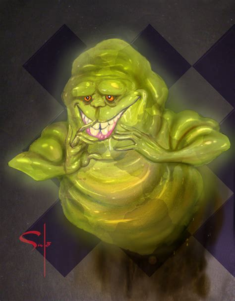 slimer by sal0 on DeviantArt