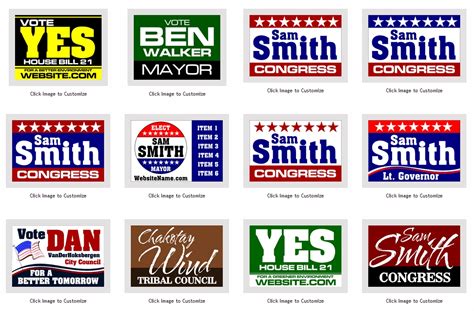 Political Campaign Election Signs | Low Cost Signs Blog