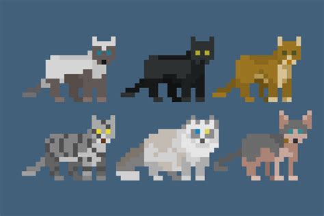 Pet Cats Pixel Art Pack | 2D Characters | Unity Asset Store