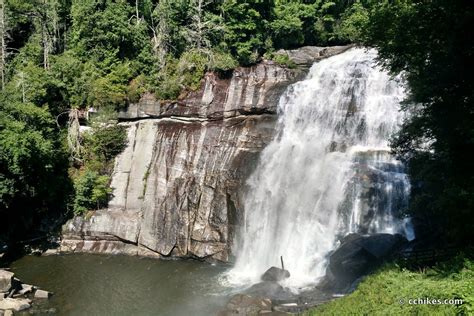 Visit Rainbow Falls and Turtleback Falls in North Carolina