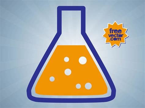 Chemical Flask Vector Art & Graphics | freevector.com