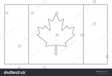 Canada Flag Sketch Vector Design Ready Stock Vector (Royalty Free) 1993597298 | Shutterstock