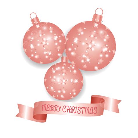 Merry Christmas 2023 Vector Design Images, Rosegold Merry Christmas Clipart, Christmas Clipart ...
