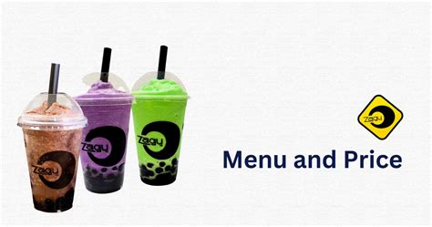 Zagu Menu & Price in Philippines 2024 [Update]