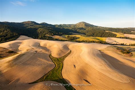 "Aerial View of Moscow Mountain, Idaho"