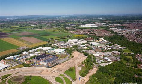 Moss Side Industrial Estate Leyland from the air | aerial photographs ...