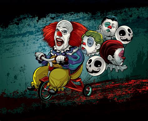 Horror Movie Villains : by Cristiano Siqueira - IT - Pennywise | Horror ☻ | Pinterest | It ...