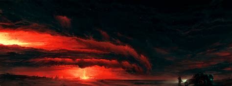 Red Sky. by ChrisCold on DeviantArt