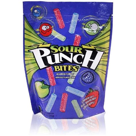 Sour Punch Bites Assorted Flavors Candy, 9 oz - Walmart.com - Walmart.com