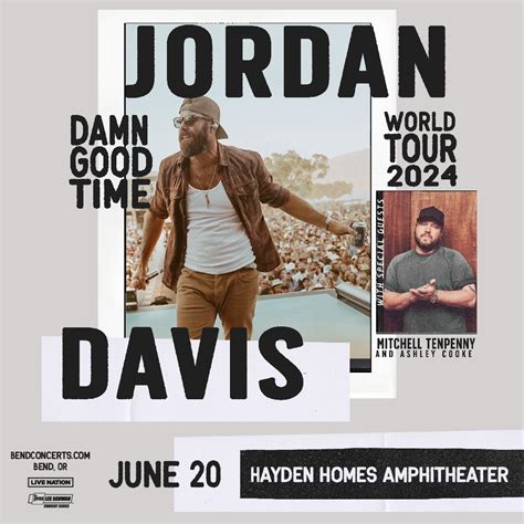 Jordan Davis - LIVE IN CONCERT - Old Mill District