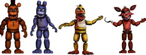 Unwithered Animatronics v.2 by Alexander133Official on DeviantArt