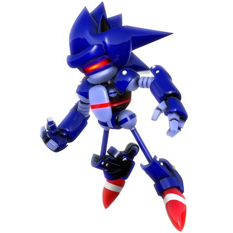 Mecha Sonic Render by Nibroc-Rock on DeviantArt