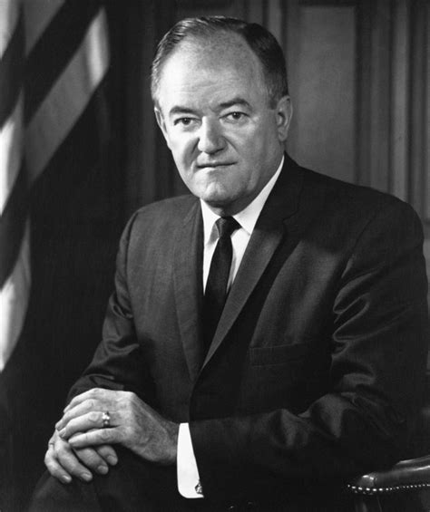 Vice President Hubert Humphrey Portrait - 1965 Photograph by War Is Hell Store - Fine Art America