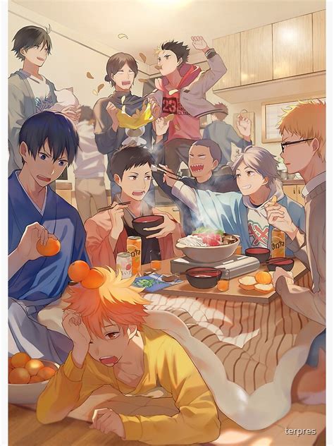 "Karasuno Team" Poster for Sale by terpres | Redbubble