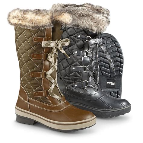 Women's Cougar™ Aspen Quilted Winter Boots - 297733, Winter & Snow Boots at Sportsman's Guide