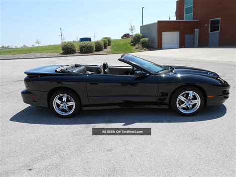 2000 Pontiac Firebird Ws6 Ram Air Trans Am Convertible 2 - Door Ls1 ...