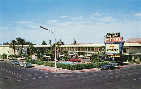 City Center Motel Las Vegas postcard | Back of postcard read… | Flickr