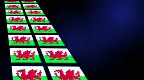 Wales Welsh Flag Animated Background 3d ... | Stock Video | Pond5