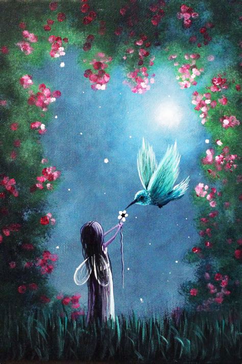 FAIRY LOVE in 2021 | Fairy paintings, Dreamy art, Art