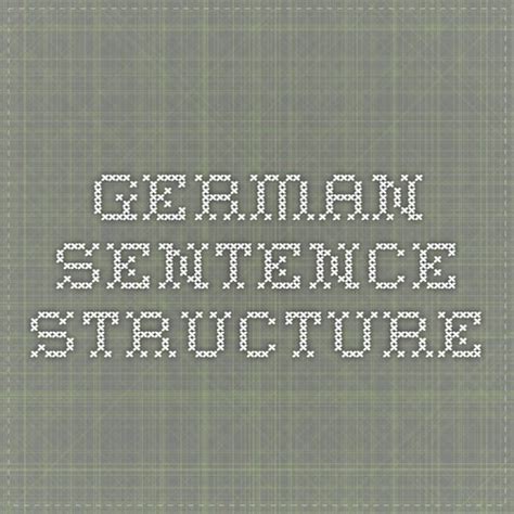 Pin on German Teaching Tools