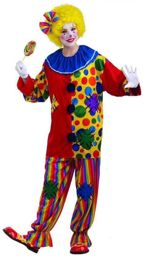 Big Top Circus Clown Costume Adult - ToyHo.com