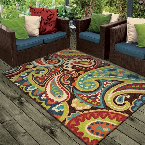 Threadbind Lydia Brown Indoor/Outdoor Area Rug & Reviews | Wayfair