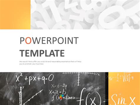 Math Class - Free Powerpoint Templates Design