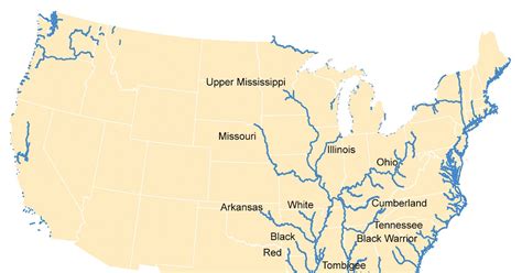 Us Canal System Map