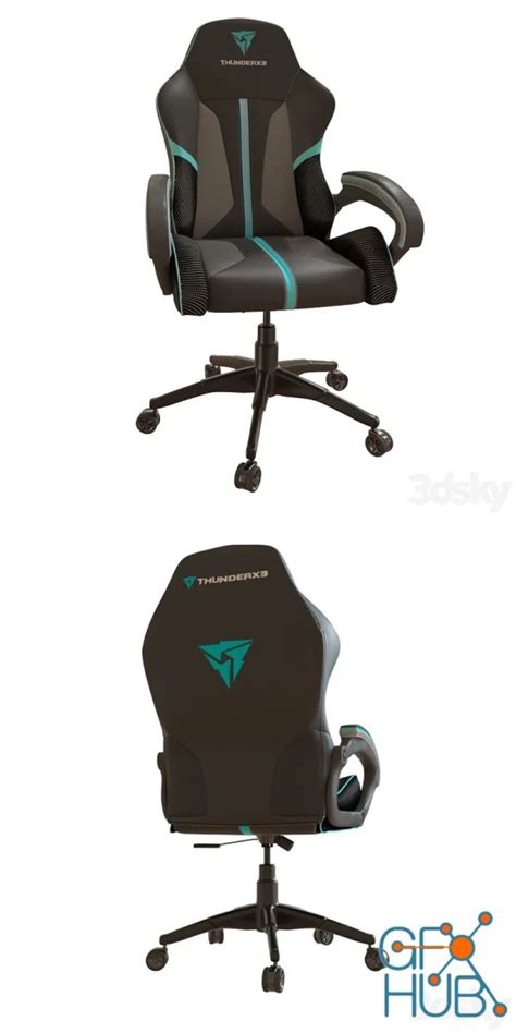 3D Model – Thunder X3 Gaming Chair