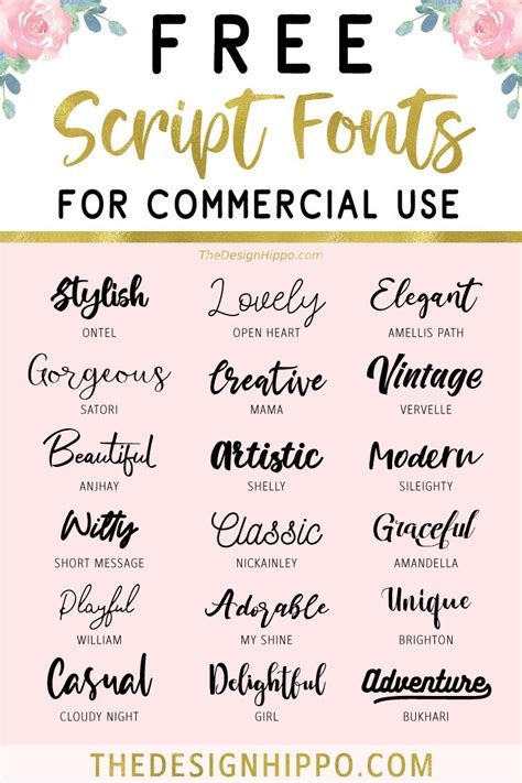 18 Free Script Fonts For Commercial Use That You'll Be Amazed By ...