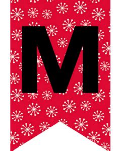 Free Merry Christmas Flag Letters / Banners! - Cute Freebies For You