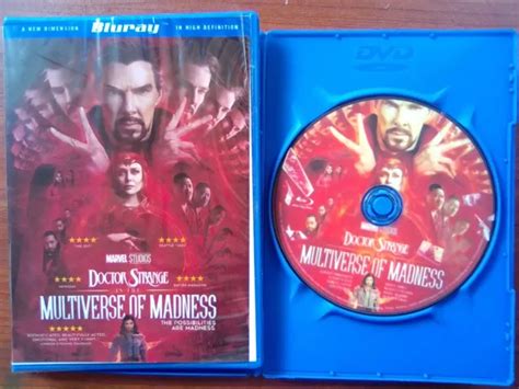 DOCTOR STRANGE IN the Multiverse of Madness Blu-Ray Movie 2022 $12.90 ...