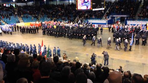 Remembrance Day Moncton Coliseum entrance march - YouTube