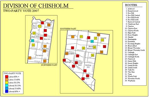 Chisholm Frankston Map