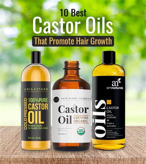 10 Best Castor Oils That Promote Hair Growth | Promotes hair growth ...