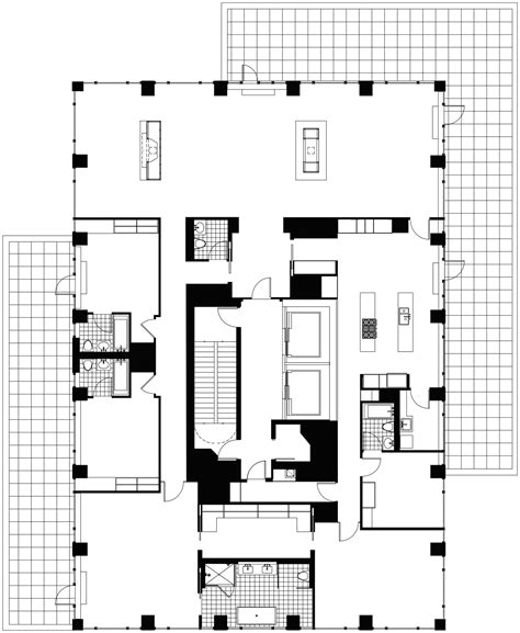 Glass House Floor Plan