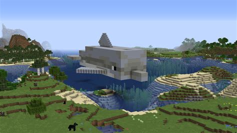 Dolphin Mob Statue Minecraft Map