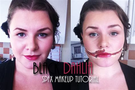 Black Dahlia (Beth Short) Special FX Makeup Tutorial #GlasgowSmile | Black dahlia, Special fx ...