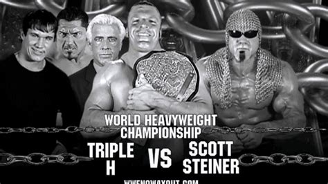 Triple H vs Scott Steiner - No Way Out 2003 (Full Match) - TokyVideo