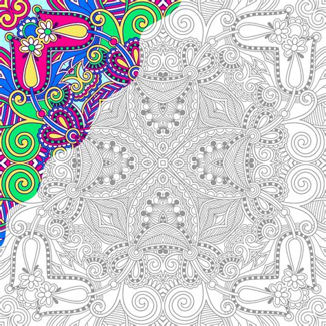 Free coloring pages of color by number adult